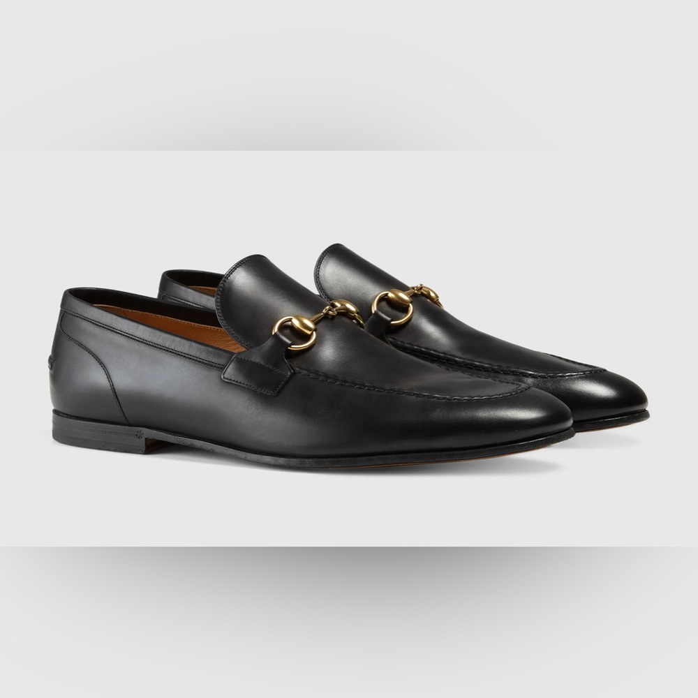 Gucci Jordaan Leather Loafer